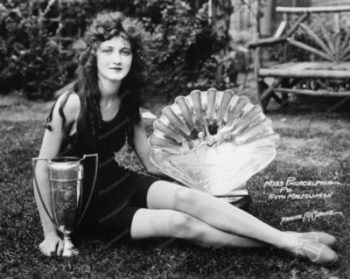 wybory miss Ameryki 1924 r. Ruth Malcomson z Filadelfi, blog historia, blog historyczny