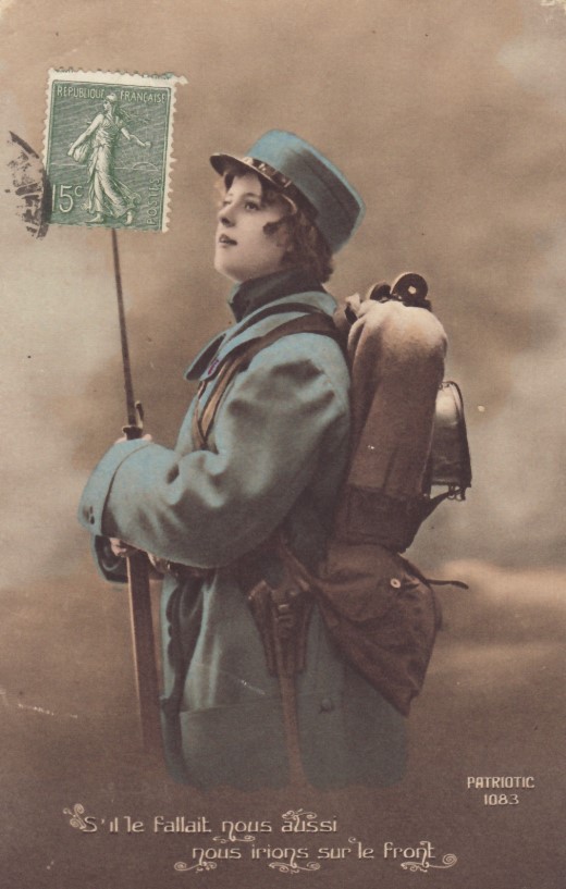 kobieta w mundurze I wojna światowa